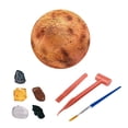 thumbnail image 3 of E Mars Planet Gem Dig Kit For Kids 3.5Inch Solar System Exploration Stem Toy With Archaeological Mining Block Educational Science Gift, 3 of 6