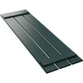 thumbnail image 6 of Ekena Millwork 17 1/8"W x 30"H True Fit PVC Three Board Spaced Board-n-Batten Shutters, Thermal Green (Per Pair - Hardware Not Included), 6 of 8