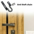 thumbnail image 4 of Kit de hebilla de pestillo de seguridad para niños con cadena de perno de cerradura de puerta de Hotel antirrobo Tmvgtek Para estrenar, 4 of 6