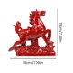 thumbnail image 5 of Figura de caballo de cerámica Feng Shui del año 2026, estatua de caballo rojo, decoración de mesa para el hogar, la oficina y la riqueza., 5 of 8