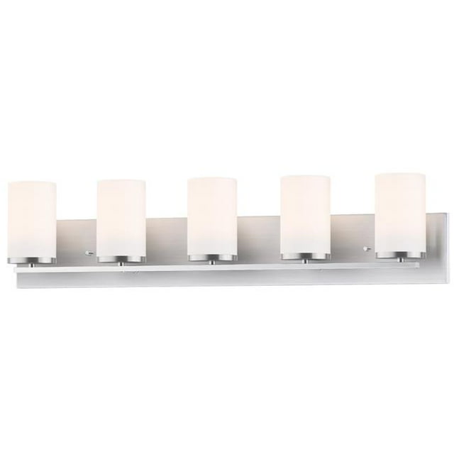 Lateral 10285SWSN 7.63 in. 5-Light Bath Vanity, Satin Nickel