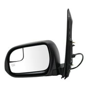 New Left Mirror Compatible With Toyota Sienna Le Base Xle Se Limited Mini Passenger Van Cargo 4 5-Door 3.5L 2015 2016 By Part No. To1320339 5350442 87940-08150-C1 8794008150