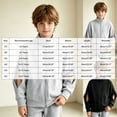 thumbnail image 3 of Faraee Dialysis Sweatshirts with Arm Zipper Kids Full Zip Warm Sweatshirt Jacket 4t 5t 6t 7t Boys Lightweight Hemodialysis Long Sleeve Tops Coat, 3 of 4