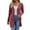 Wine, variant on Horkkom Cardigan Sweaters for Women Lightweight Fall Fashion 2024 Open Front Outfits Casual Solid Color Long Cardigans with Pockets, Gifts for Women