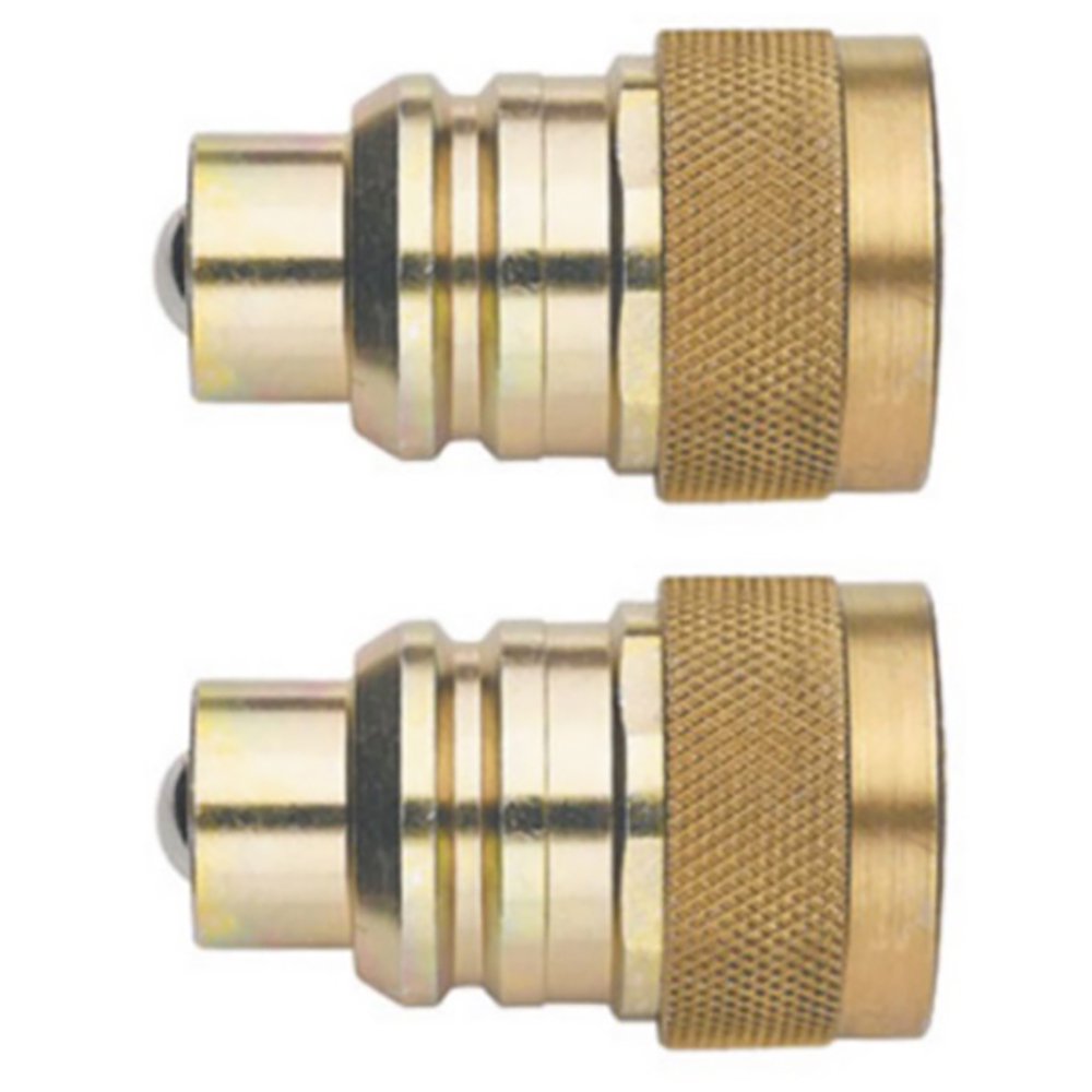 40704 Pair of Two (2) Hydraulic Coupler Adapters For Massey Ferguson