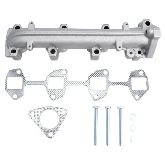 TRQ Exhaust Manifold Kit RH Passenger Side for Chevy GMC Pickup Truck Van 6.6L EXA51602