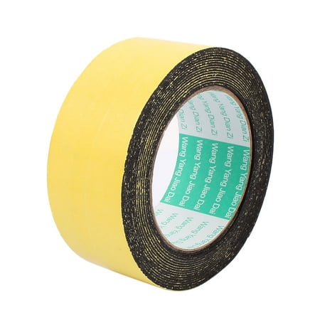 45mm x 1mm Single Sided Self Adhesive Shockproof Sponge Foam Tape 5M Length