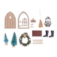 thumbnail image 2 of Kit de Puerta de Hadas ANGGREK Navidad Casa de Muñecas Juega Con Creatividad Escala 1:6, 2 of 7