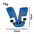 thumbnail image 1 of Alphabet Lore Plush Letter Doll Plush Doll Toy, 1 of 5