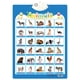thumbnail image 3 of Matsuzay Póster de preescolar en inglés, gráfico de pared de PVC interactivo con sonido del alfabeto, juguete educativo para edades tempranas, niños Type2 NO2 Matsuzay HA039511-06, 3 of 6