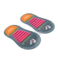 thumbnail image 4 of Kids Silic Flat Elastic Waterproof Trainer Running Shoe Pink, 4 of 8