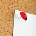 thumbnail image 4 of OULII 20Pcs Creative Ladybug Pushpins for Home Office Bulletin Board Notice Colored Pins, 4 of 8