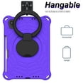 thumbnail image 5 of Dteck Case for iPad mini (A17 Pro) 8.3 inch 2024/iPad mini 6th Generation,Shockproof EVA Case 360° Rotating Stand Hand Grip Kids Friendly Lightweight Cover for iPad mini 6/mini 7,Purple, 5 of 7