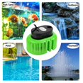 thumbnail image 4 of Towallmark Submersible Pool Cover Pump, 850 GPH with 16 Ft Drain Hose & 25 Ft Power Cord, 6 Adapters, 4 of 6