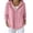 A12-NSLGXD Pink Knit Tops for Women, variant on NSLGXD Hooded Zip up Knit Cardigan for Women Oversized Long Sleeve Solid Lightweight Sweater Jacket Casual Loose Fit Fall Winter Outerwear Tops S-3XL