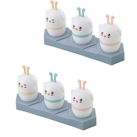 

Gespout 2 Pcs Ice Cream Mould Ice Lolly Mold Set with Lids Strawberry Shape for DIY Ice Cream for Kid for Freezer Freezing Four Grid