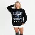 thumbnail image 2 of Women's Gameday Couture Black Kentucky Wildcats Oversized Everyday Star Long Sleeve T-Shirt, 2 of 5