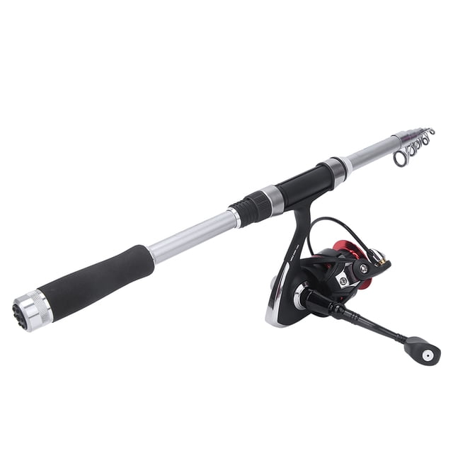 Rod Portable Fishing Pole Set Telescopic Fishing Rod Reel Combos Kit Accessory for Outdoor Fishing