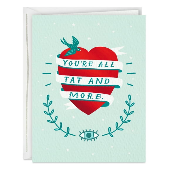 Hallmark Good Mail Thinking of You Card (You're All Tat and More)