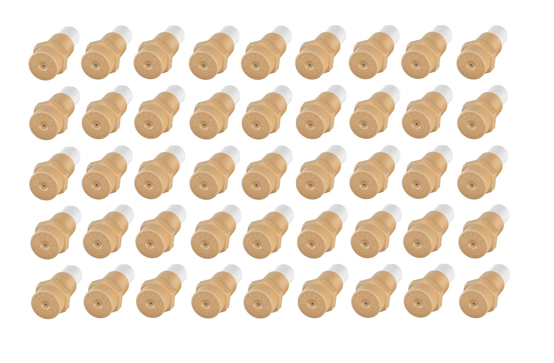 Plastic Fogger Misting Nozzle With Poly Filter Cream 1/8" NPT 2 GPH 50