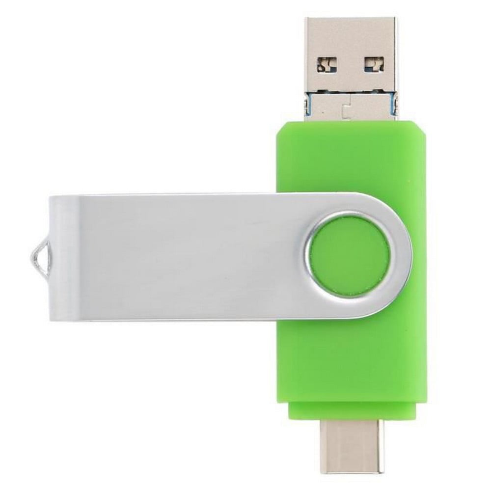 Thumb Drive U Disk Usb3.0 3 In 1 Pen Driver High Speed Rotary Flash