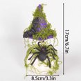 thumbnail image 2 of Xuyuer Halloween Witch Hat and Pumpkin Decor, 7 Inch Mini Fake Pumpkin Ornament for Dining Table Cabinet Holiday Party Display, 2 of 4