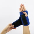 thumbnail image 3 of Wrist Brace , Breathable & Moisture Wicking Adjustable Wrist Strap Reversible Wrist Brace for Sports Protecting/Tendonitis Pain Relief/Carpal Tunnel/Arthritis-Right&Left, 3 of 7