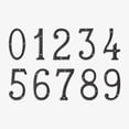 thumbnail image 6 of Meiiso Black Metal House Numbers, Outdoor, Retro Cast Iron Address Numbers 9, Wall-Mounted, 1-Pack, 6 of 6