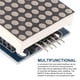 thumbnail image 4 of Compatible Con Max7219 Dot Led Array Almacenamiento De Datos Mcu Control Módulo De Pantalla Led De Alta Alto Rendimiento Universal Para Laboratorio Interior Speravity TO002223-00, 4 of 6