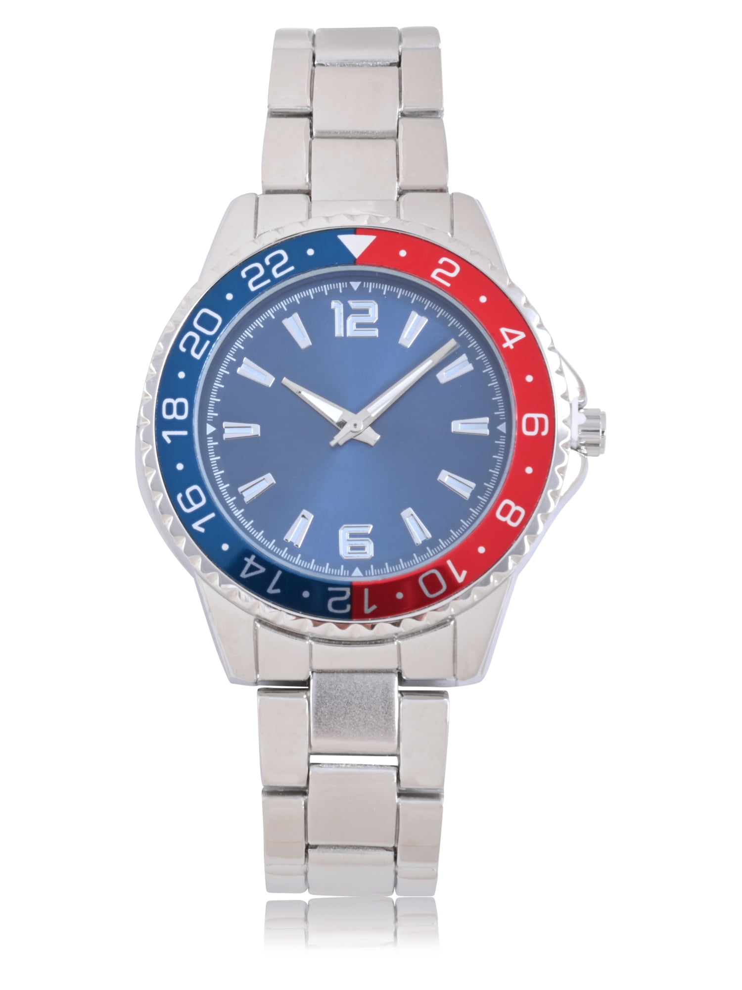 George Adult Male Analog Watch Set with Matching Bracelet (42045SWMM)