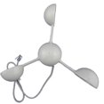 thumbnail image 3 of 2X Anemómetro de WH-SP-WS01 Instrumento de Medición de la Velocidad del Viento Sensor de Velocidad del Viento Instrumento Meteorológico para Anemómetro, 3 of 6