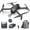 Black, variant on Drones with Camera for Adults 4K, Wefone WF33 GPS Foldable Drone with 4.5" Screen on Remote, 8GB Card, Under 249g, Brushless Motor, 2 Batteries, Gray