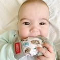 thumbnail image 6 of nuby soothing teething mitten 2-pack grey bears and blue penguins, 6 of 6