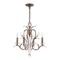 thumbnail image 5 of Livex Lighting - Serafina - 4 Light Mini Chandelier in French Country Style - 20, 5 of 17