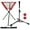 Red, variant on PowerNet Coach's Bundle Ball Caddy + Tee + 2 Pack Heavy Weighted Training Balls for Baseball Softball