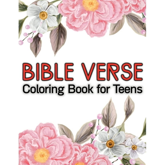 Bible verse coloring book for teens, (Paperback)