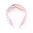 thumbnail image 4 of Unique Bargains 1 Pc Jacquard Embroidery Patchwork Headbands for Women Pink Blue, 4 of 6