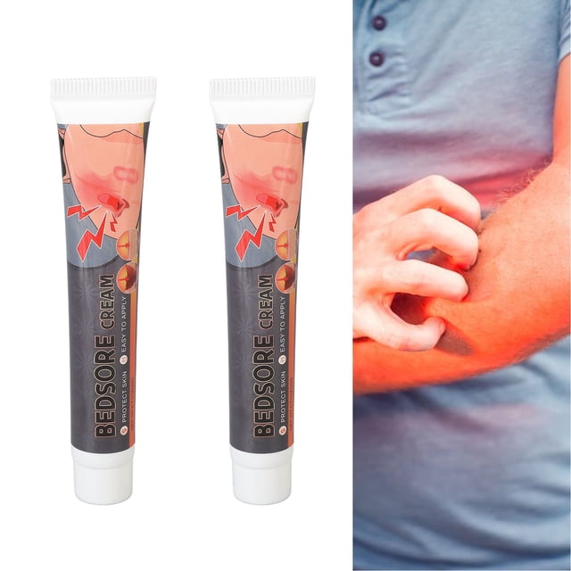 Crema Para La Cama De La Cama, Crema De Alivio De Alivio De Alivio Al Alivio De 0.7 Oz Para úlceras Para Heridas Diabéticas