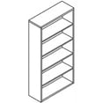 thumbnail image 3 of 10500 Series Laminate Bookcase, Five-Shelf, 36w X 13-1/8d X 71h, Mahogany, 3 of 6