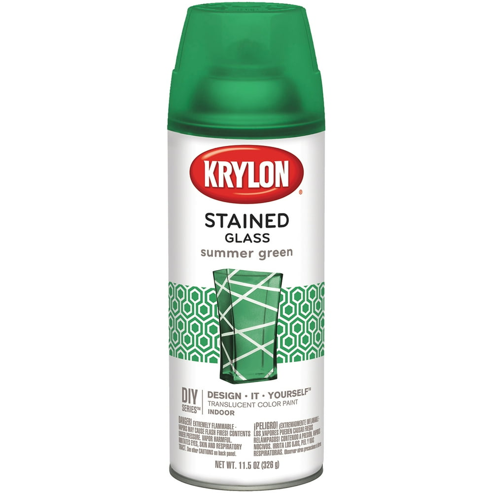 Krylon Stained Glass Paint 11.5oz Summer Green