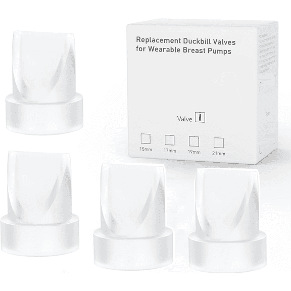 Prichor Duckbill Valves for Momcozy M5, 4 Count