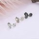 thumbnail image 3 of Pendientes A Ressure Ming de Lose Zunis, pendientes A Ressure, pendientes sin perforar para A Ressure, pendientes A Ressure Ming sin perforar A, oro, 3 of 5