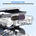 thumbnail image 7 of FARI Cordless Electric Grill Brush - 3-Speed Rechargeable Cleaner with 180° Adjustable Head, Stainless Steel Scrubber, 90Min Runtime, IPX5 Waterproof for BBQ Grates, Griddles & Smokers, 7 of 7