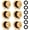 End Cap 6 Pack, variant on Garden Hose End Caps, 3/4" Brass Hose Cap Faucet Female Caps - Garden Hose Cap, Garden Hose Caps (6 Pack)