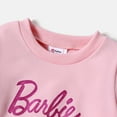 thumbnail image 5 of Barbie Toddler Girls Sweatshirts Character Letter Print Cotton Pullover and Elasticized Pants 2 Pieces Outfits Sets Sizes 2-6, 5 of 8