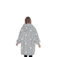 thumbnail image 2 of Fortune Matching Family Wearable Blanket Oversized Hoodies Pullover Christmas Pajama, 2 of 5