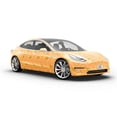 thumbnail image 6 of Rwraps Orange Mighty Mandarin Gloss Vinyl Film Wrap 59in x 26ft Vinyl Vehicle Car Film Sheet Roll, 6 of 9