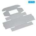thumbnail image 3 of Uxcell 3.5"x2.5"x1" Paper Soap Box with Window Homemade Soap Boxes Rectangle Presents Packaging Boxes, Silver 30 Pack, 3 of 6