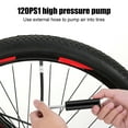 thumbnail image 4 of Kyusrd Bicycle Mini Inflator Mini Portable High Pressure Inflator Basketball Beautiful Mouth Inflator Riding Accessories Air Needle, 4 of 6