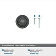 thumbnail image 4 of Amerock Inspirations 1-3/4 inch (44mm) Diameter Oil-Rubbed Bronze Cabinet or Furniture Knob, 10 Pack, 4 of 4